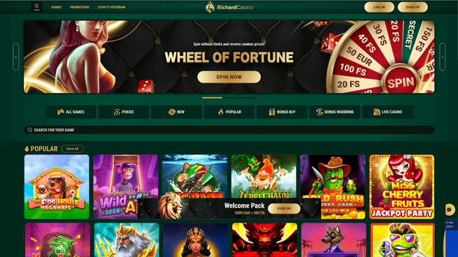 richard casino Gameplay