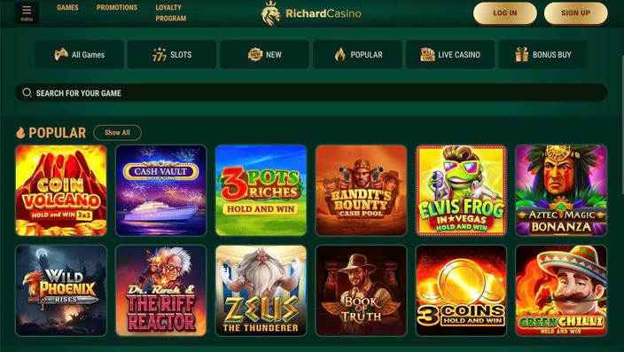 richard casino Gameplay